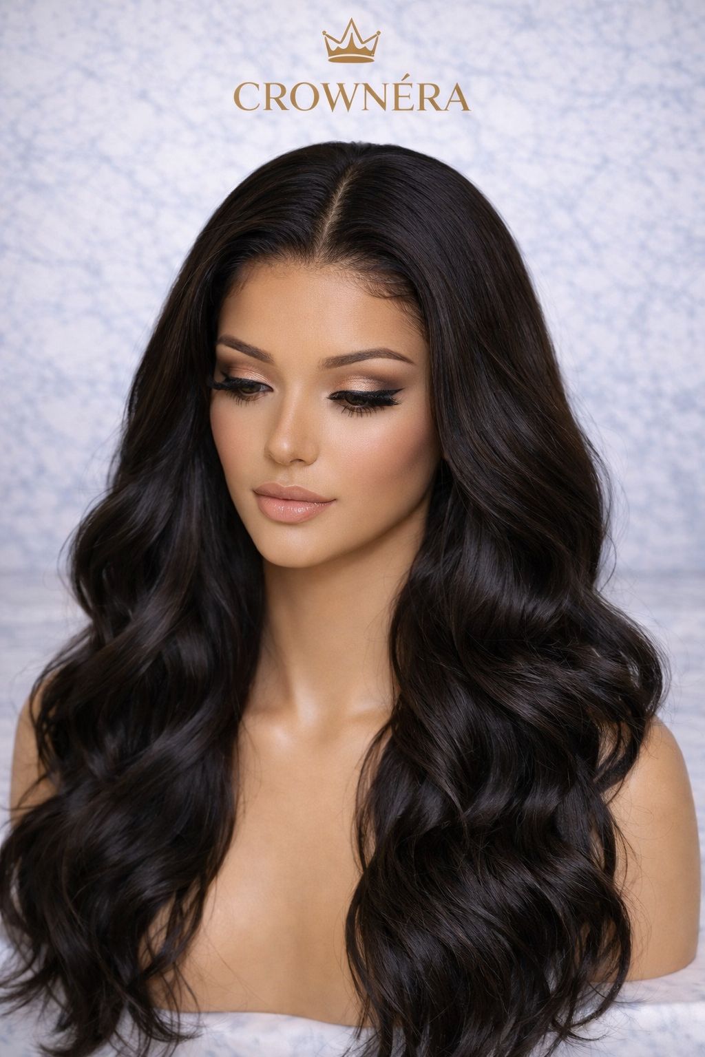 CROWNÉRA Body Wave HD Lace Front Wig – 100% Virgin Human Hair