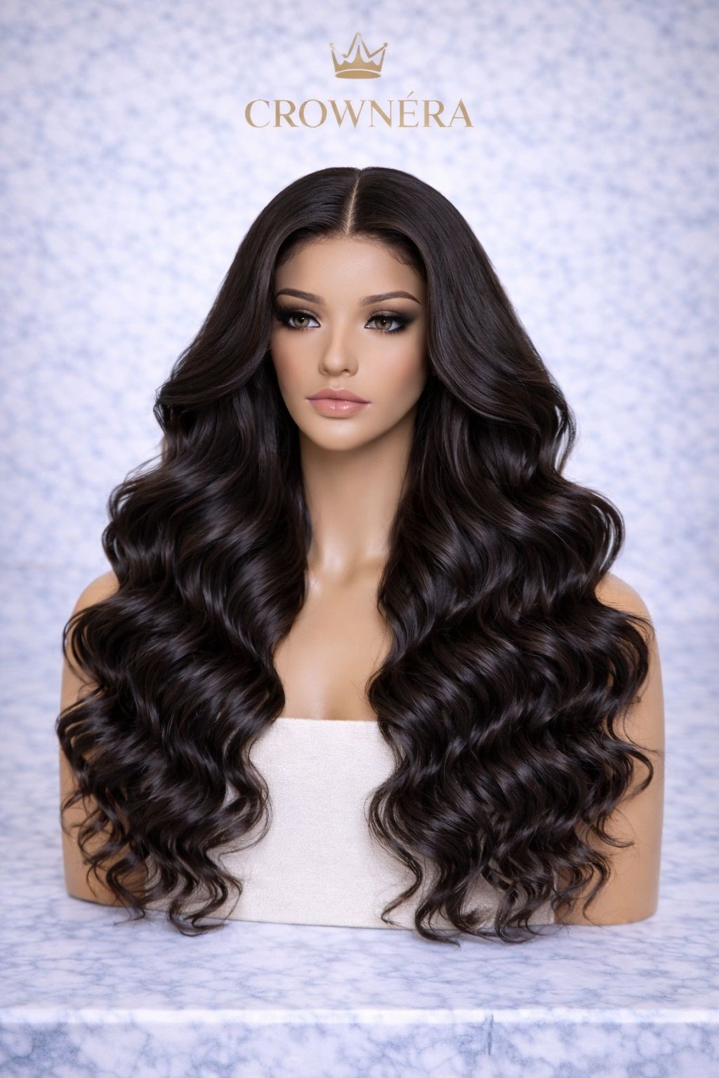 CROWNÉRA Loose Wave HD Lace Front Wig – 100% Virgin Human Hair