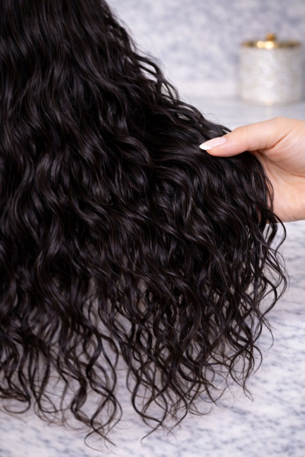 CROWNÉRA Water Wave HD Lace Front Wig – 100% Virgin Human Hair