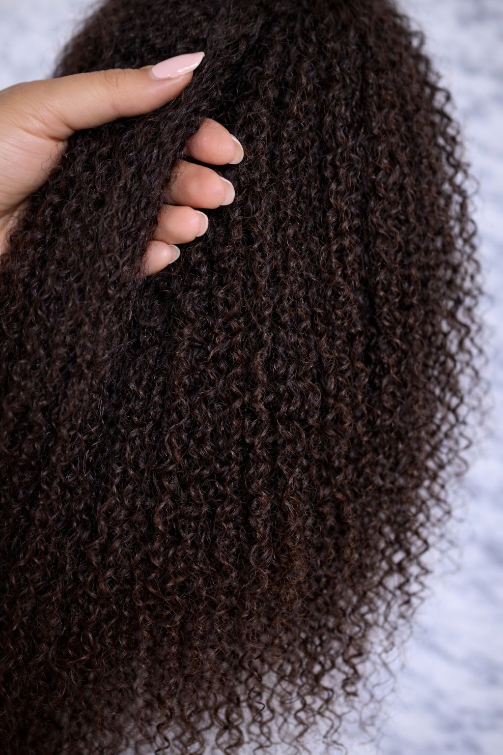 CROWNÉRA Kinky Curly HD Lace Front Wig – 100% Virgin Human Hair