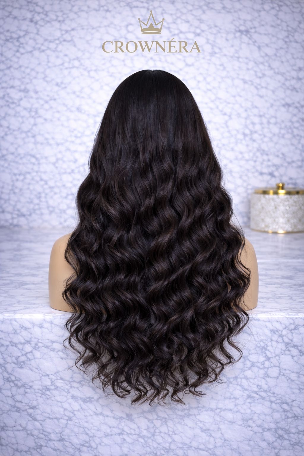 CROWNÉRA Loose Wave HD Lace Front Wig – 100% Virgin Human Hair